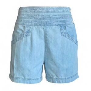 Anthropologie High Waist Light Blue Shorts